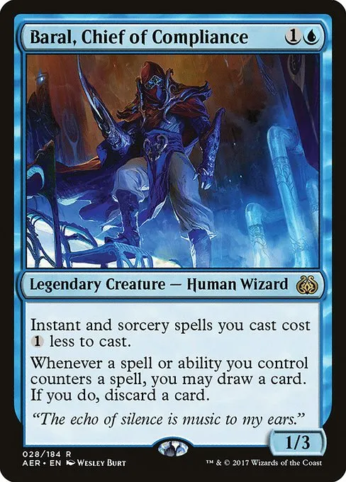 Baral, Chief of Compliance · Aether Revolt 28/197
