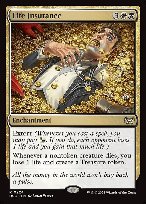 Life Insurance · Duskmourn: House of Horror Commander 224/373