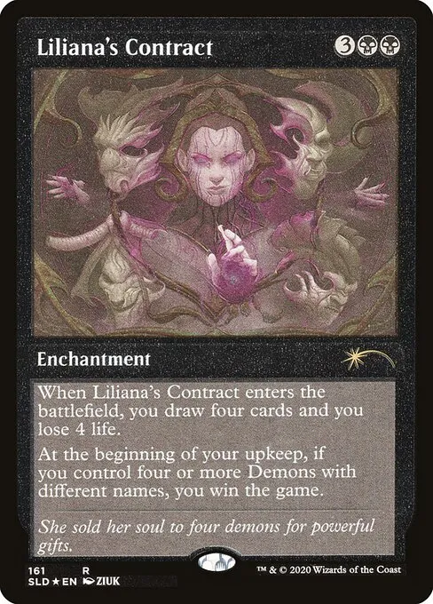 Liliana's Contract · Secret Lair Drop 161★/2547
