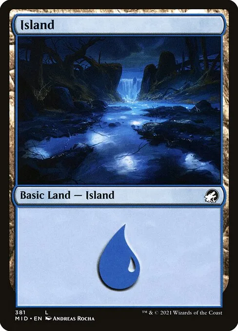 Island · Innistrad: Midnight Hunt 381/399
