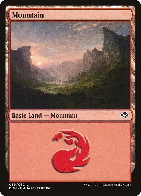 Mountain · Duel Decks: Speed vs. Cunning 35/82