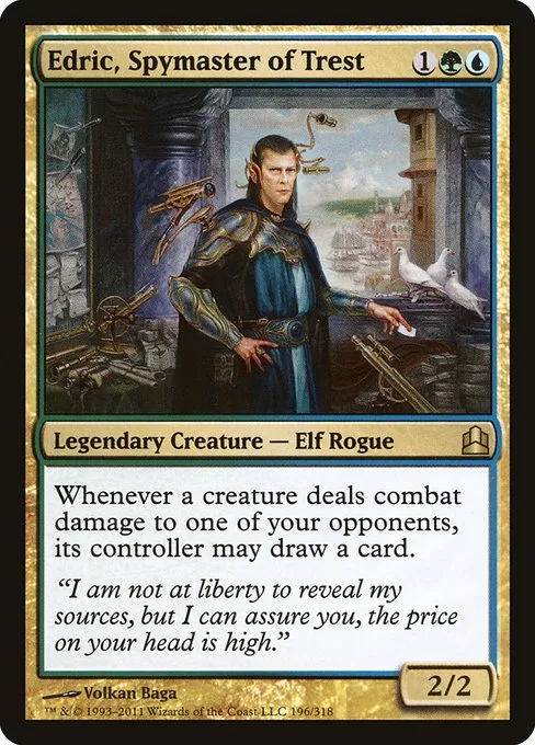 Edric, Spymaster of Trest · Commander 2011 196/318