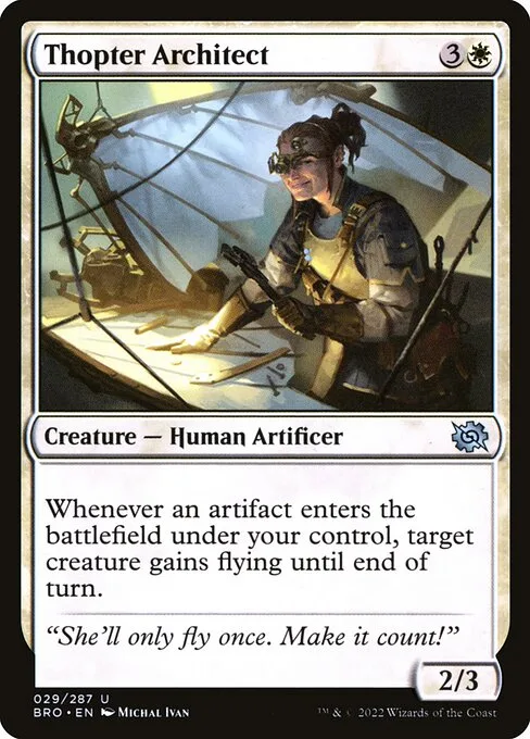 Thopter Architect · The Brothers' War 29/399