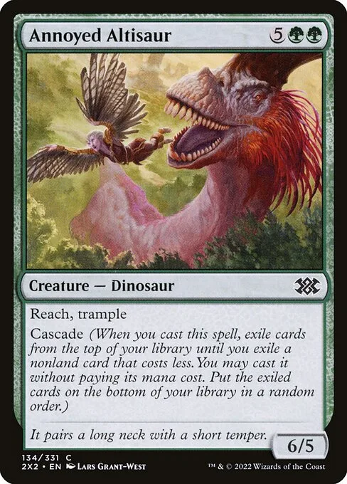Annoyed Altisaur · Double Masters 2022 134/579