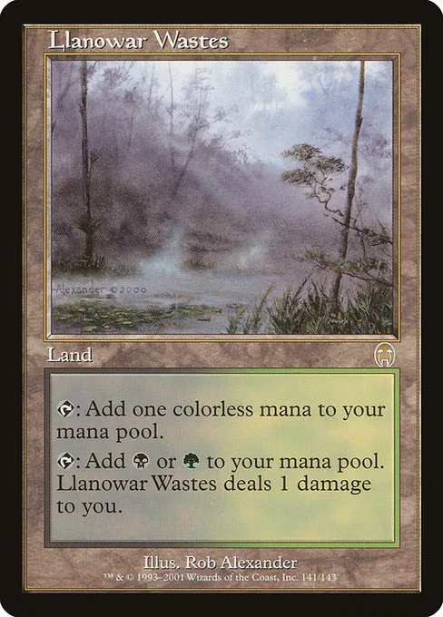 Llanowar Wastes · Apocalypse 141/143