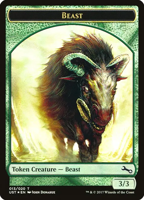 Beast // Beast · Unstable Tokens 13/20