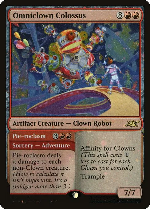 Omniclown Colossus // Pie-roclasm · Unfinity 402/639