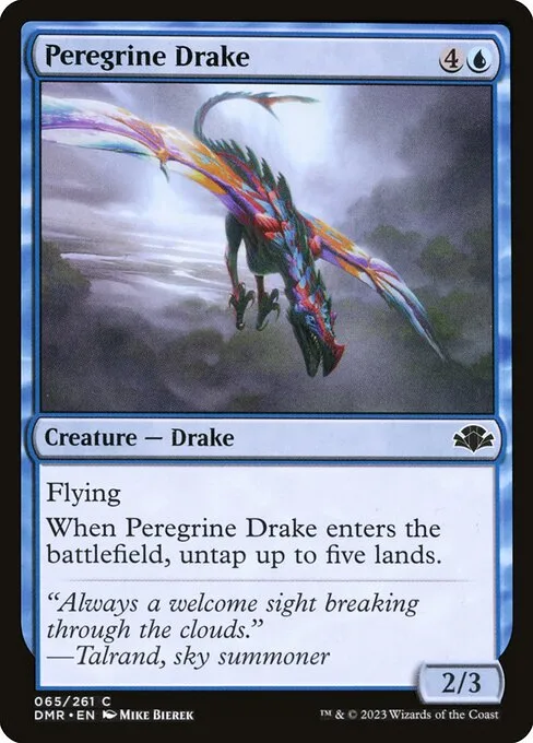 Peregrine Drake · Dominaria Remastered 65/457