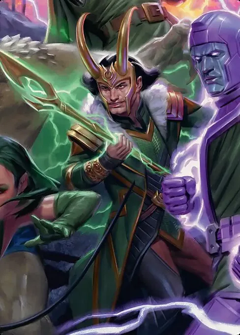 Loki, God of Lies // Loki, God of Lies · Marvel Super Heroes Art Series 12b/66
