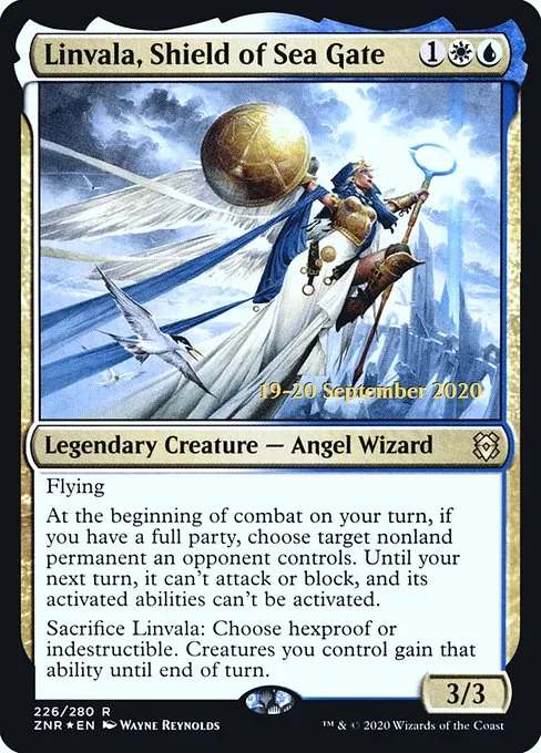 Linvala, Shield of Sea Gate · Zendikar Rising Promos 226s/153