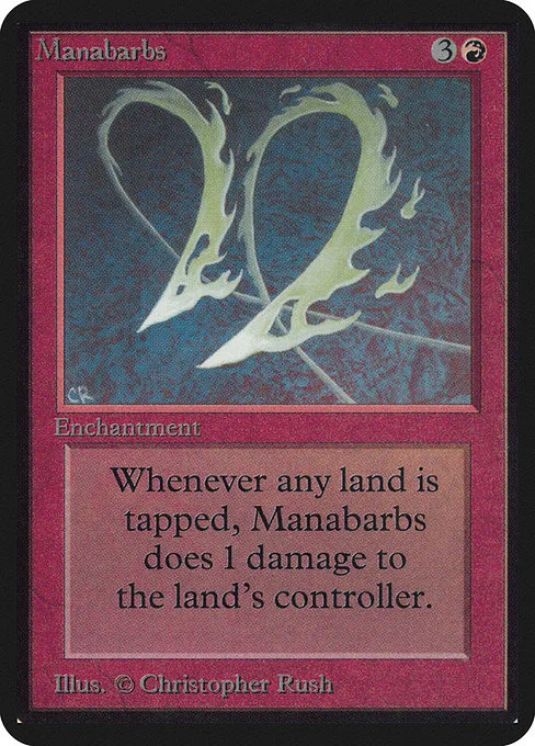 Manabarbs · Limited Edition Alpha 163/295