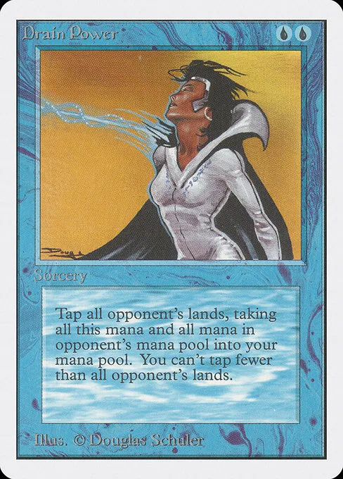 Drain Power · Unlimited Edition 57/302