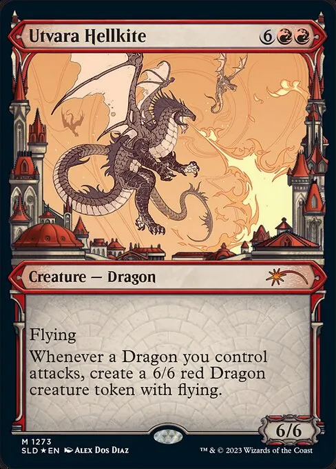 Utvara Hellkite · Secret Lair Drop 1273/2547