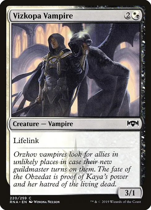 Vizkopa Vampire · Ravnica Allegiance 220/273