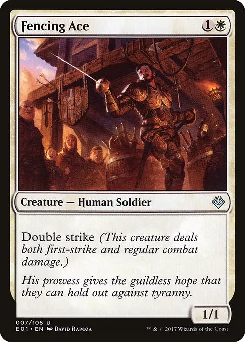 Fencing Ace · Archenemy: Nicol Bolas 7/106