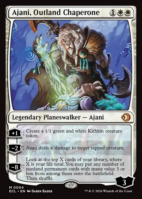 Ajani, Outland Chaperone · Lorwyn Eclipsed 4/408