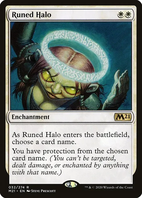 Runed Halo · Core Set 2021 32/397