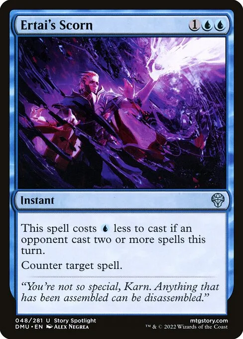 Ertai's Scorn · Dominaria United 48/453