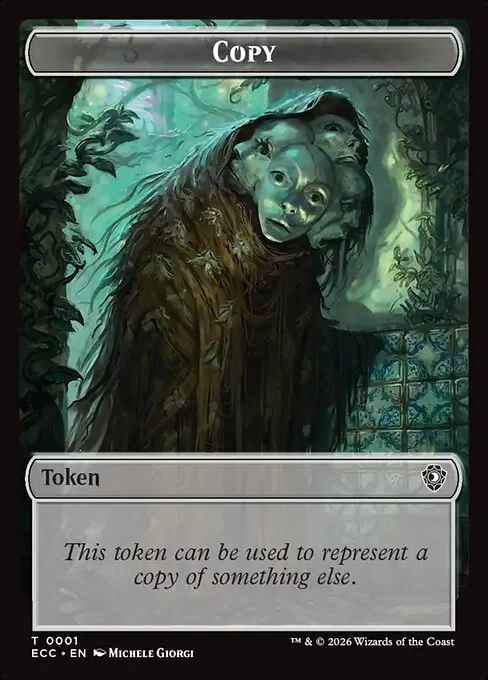 Copy · Lorwyn Eclipsed Commander Tokens 1/13