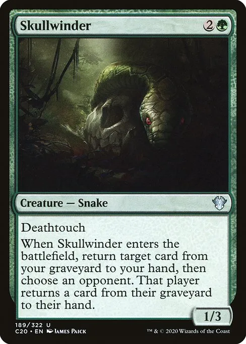 Skullwinder · Commander 2020 189/322