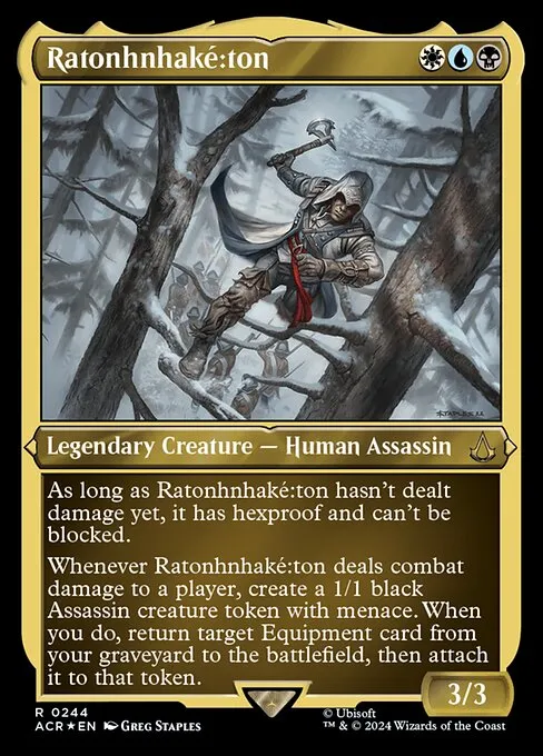 Ratonhnhaké꞉ton · Assassin's Creed 244/309