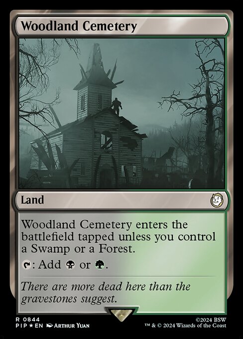 Woodland Cemetery · Fallout 844/1068
