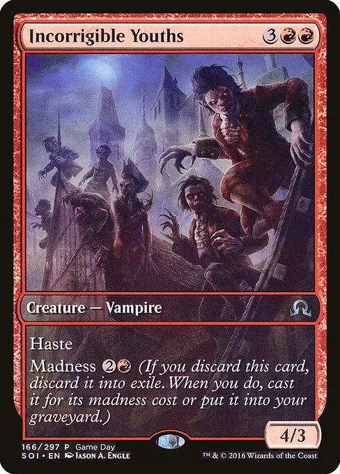 Incorrigible Youths · Shadows over Innistrad Promos 166/90