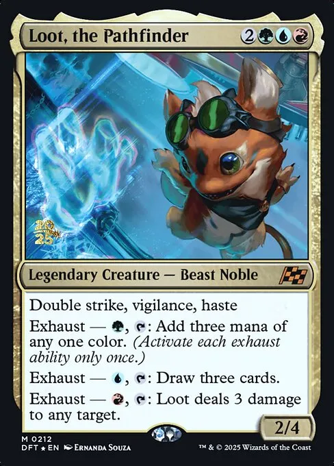 Loot, the Pathfinder · Aetherdrift Promos 212s/160