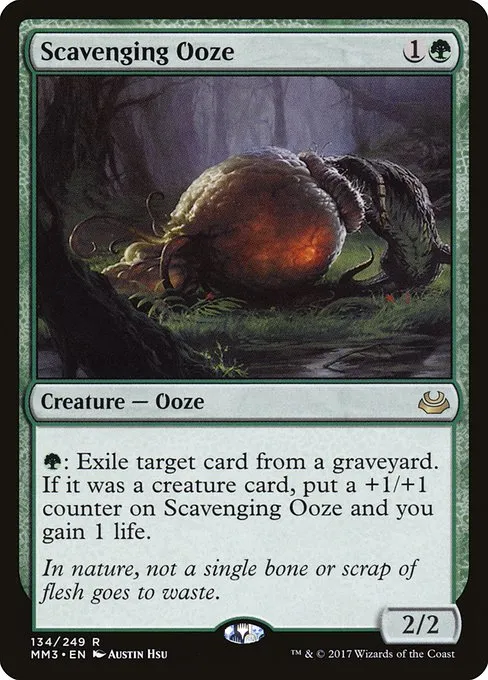 Scavenging Ooze · Modern Masters 2017 134/249