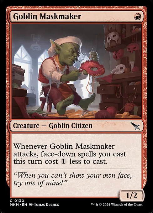 Goblin Maskmaker · Murders at Karlov Manor 130/451