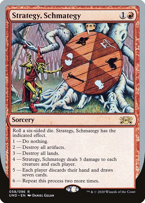 Strategy, Schmategy · Unsanctioned 58/96
