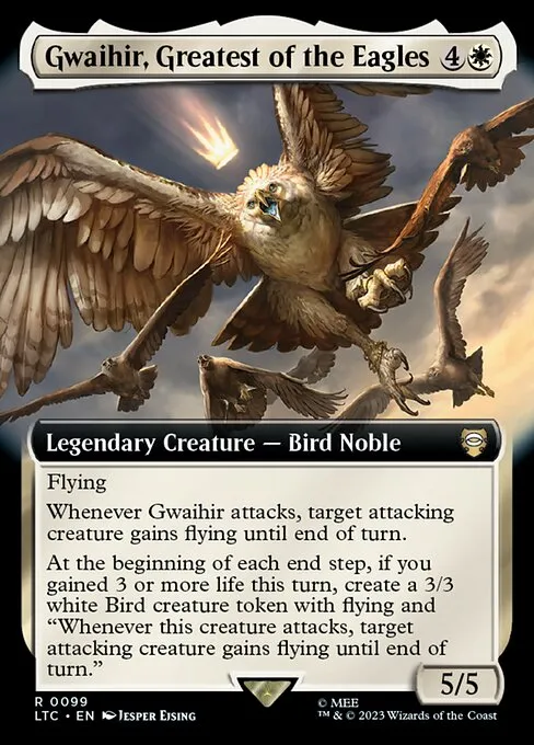 Gwaihir, Greatest of the Eagles · Tales of Middle-earth Commander 99/591