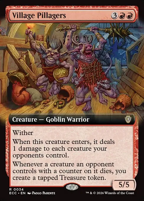 Village Pillagers · Lorwyn Eclipsed Commander 34/176