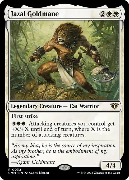 Jazal Goldmane · Commander Masters 32/1067