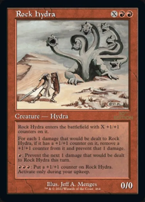 Rock Hydra · 30th Anniversary Edition 464/594