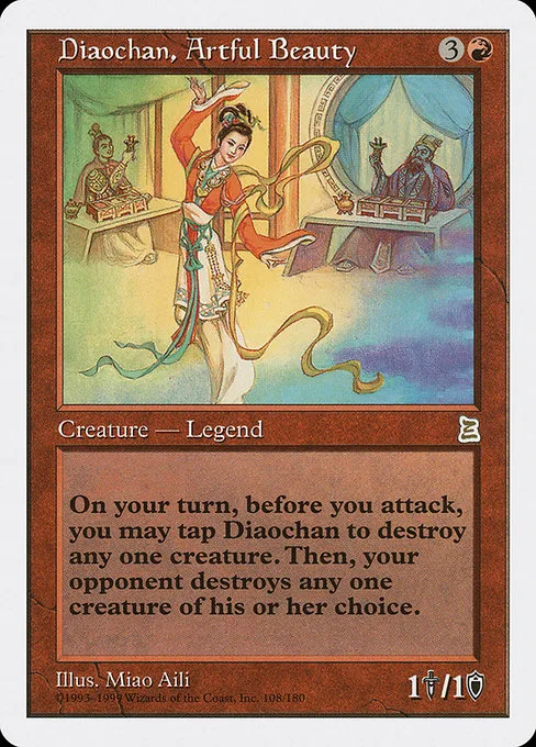 Diaochan, Artful Beauty · Portal Three Kingdoms 108/180