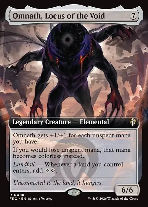 Omnath, Locus of the Void · Reality Fracture Commander 88/2