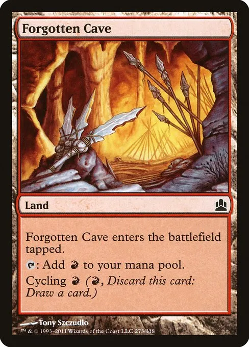 Forgotten Cave · Commander 2011 273/318