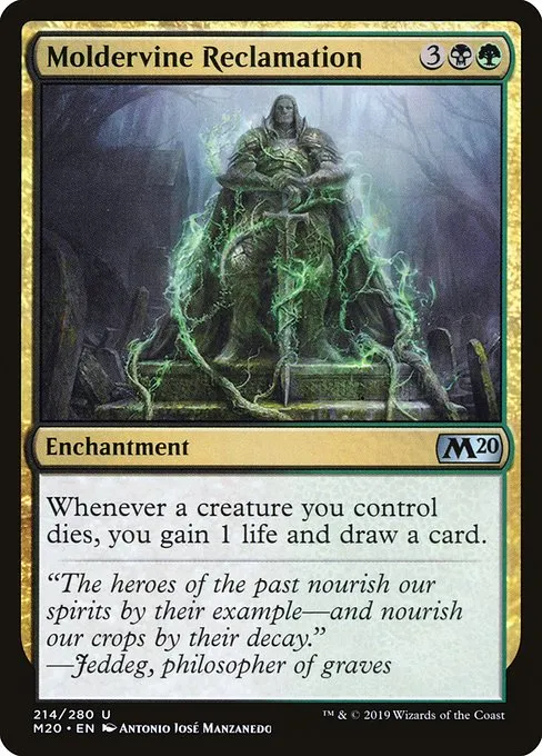 Moldervine Reclamation · Core Set 2020 214/346
