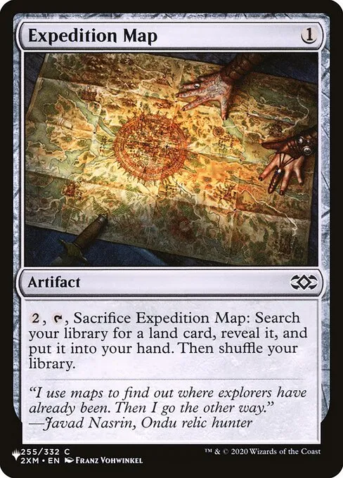 Expedition Map · The List 2XM-255/5050