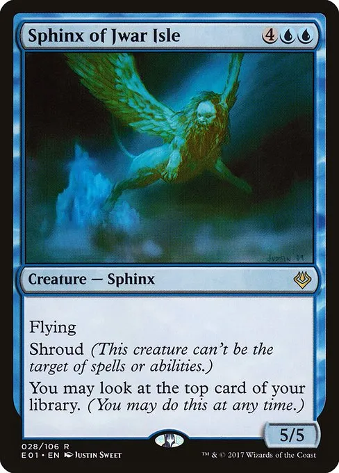 Sphinx of Jwar Isle · Archenemy: Nicol Bolas 28/106