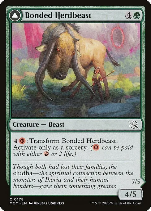 Bonded Herdbeast // Plated Kilnbeast · March of the Machine 178/387