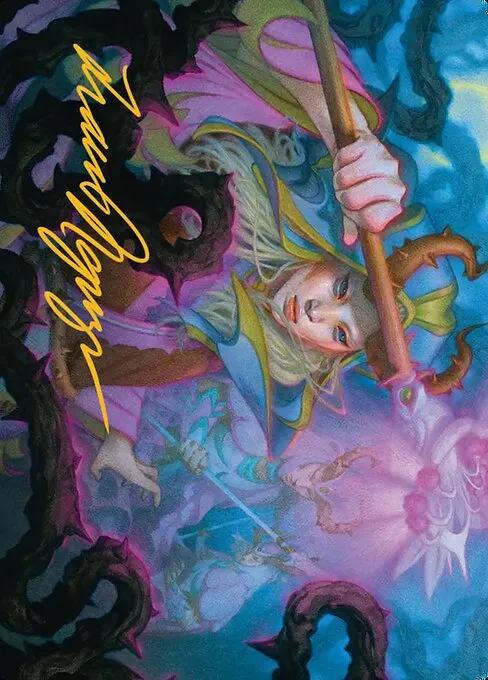 Stoic Grove-Guide // Stoic Grove-Guide · Lorwyn Eclipsed Art Series 25/54
