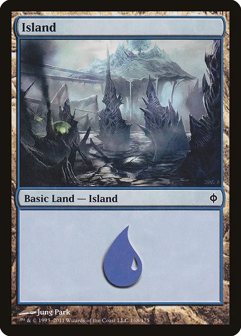 Island · New Phyrexia 168/175