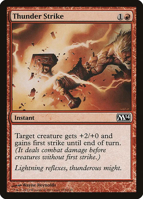 Thunder Strike · Magic 2014 159/249