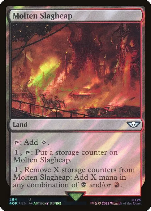 Molten Slagheap · Warhammer 40,000 Commander 284★/617