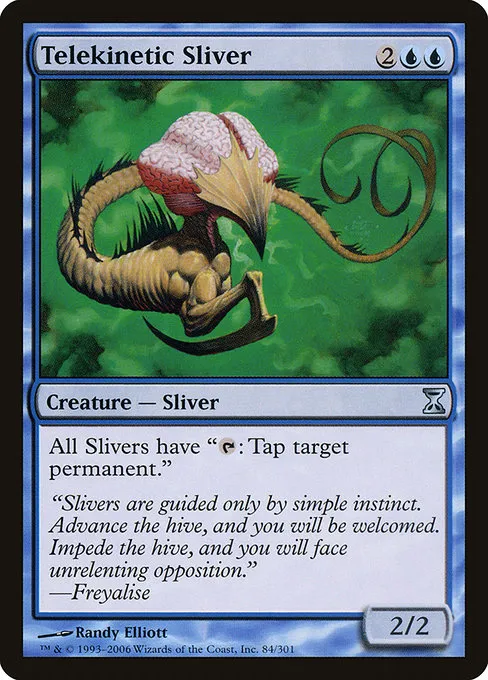 Telekinetic Sliver · Time Spiral 84/301