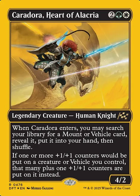 Caradora, Heart of Alacria · Aetherdrift 476/553