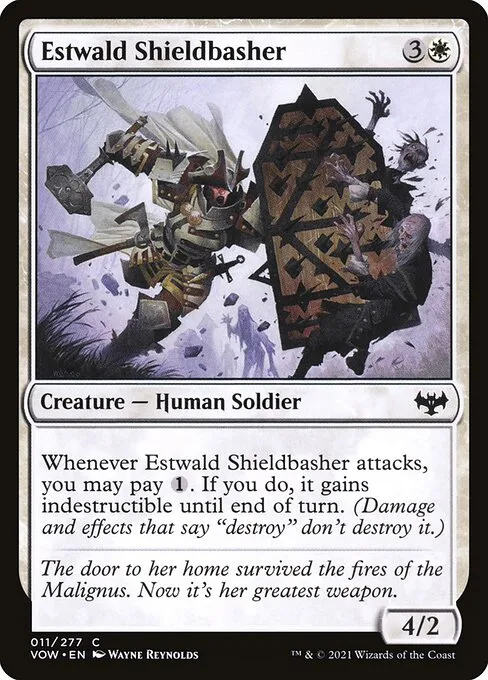 Estwald Shieldbasher · Innistrad: Crimson Vow 11/423