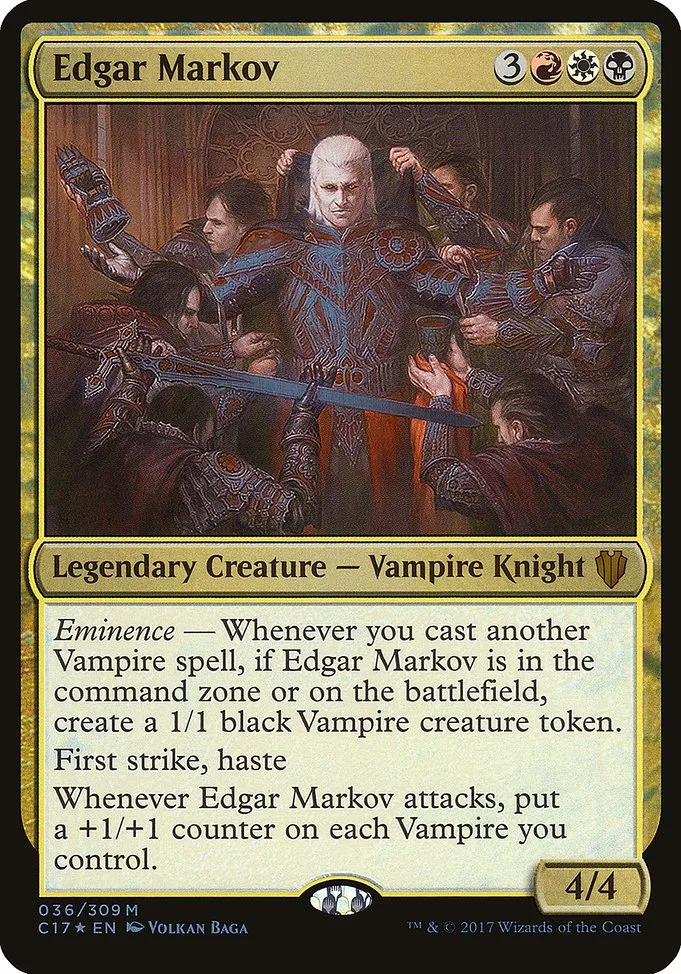 Edgar Markov · Commander 2017 Oversized 36/4
